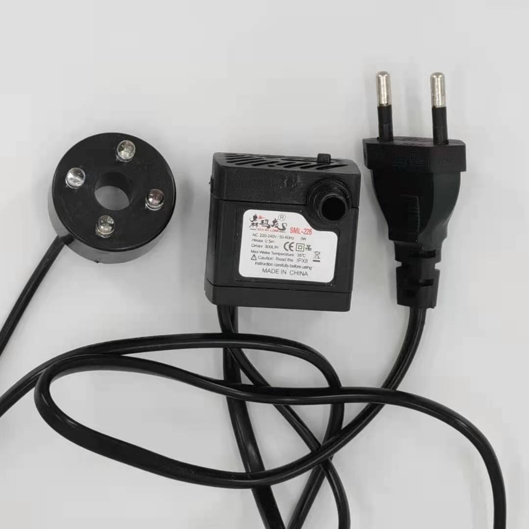 MALAYSIADROPSHIP SML MINGY Tabletop Water Fountain Pump 2.5w / 5w